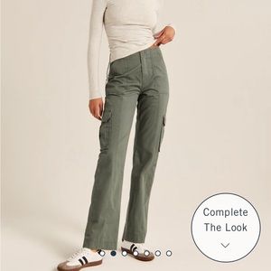 Abercrombie and fitch relaxed cargo pants